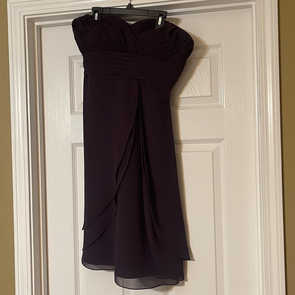 Bill Levkoff strapless dress 10
